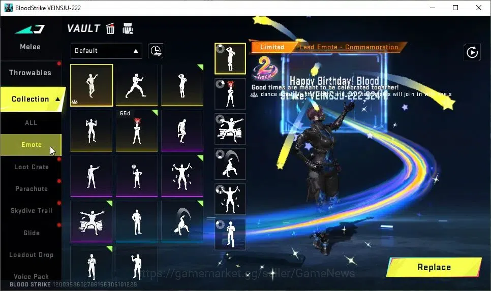 Blood Strike Accounts ASIA|ETERNAL AK47-Overload Lv2|8 ULTRA[ETHAN,KATYA image 20