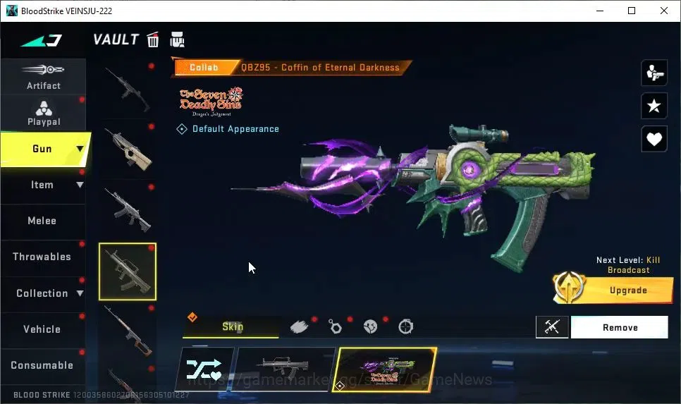 Blood Strike Accounts ASIA|ETERNAL AK47-Overload Lv2|8 ULTRA[ETHAN,KATYA image 7