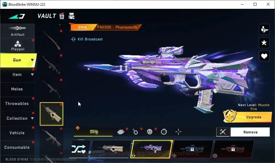 Blood Strike Accounts ASIA|ETERNAL AK47-Overload Lv2|8 ULTRA[ETHAN,KATYA image 8