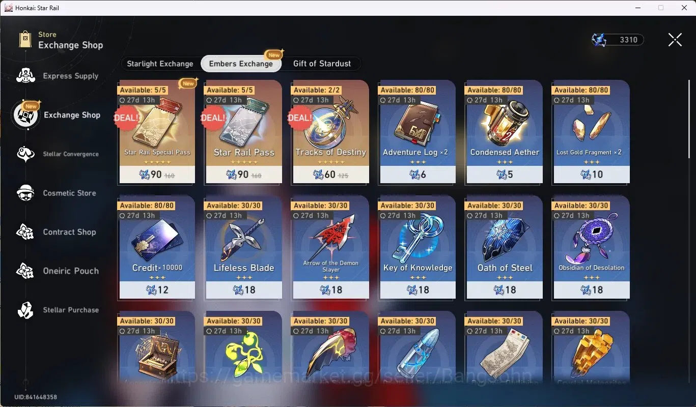 Honkai Star Rail Accounts ASIA|TL 49|7 Limited [Mortenax Blade,Sparkle,Robin image 6