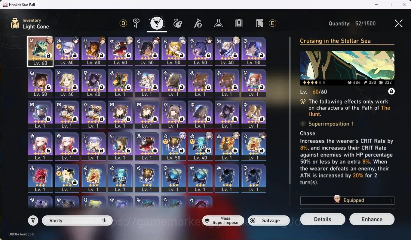 Honkai Star Rail Accounts ASIA|TL 49|7 Limited [Mortenax Blade,Sparkle,Robin image 9
