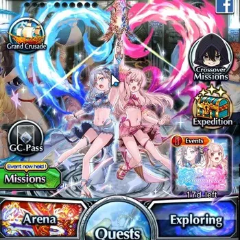 Grand Summoners Accounts End-Game Global|Rank 109|21 Ascend+11 TW|(H Inumuta,E Shirou,Choe,WH Fen,Hae-In,PP