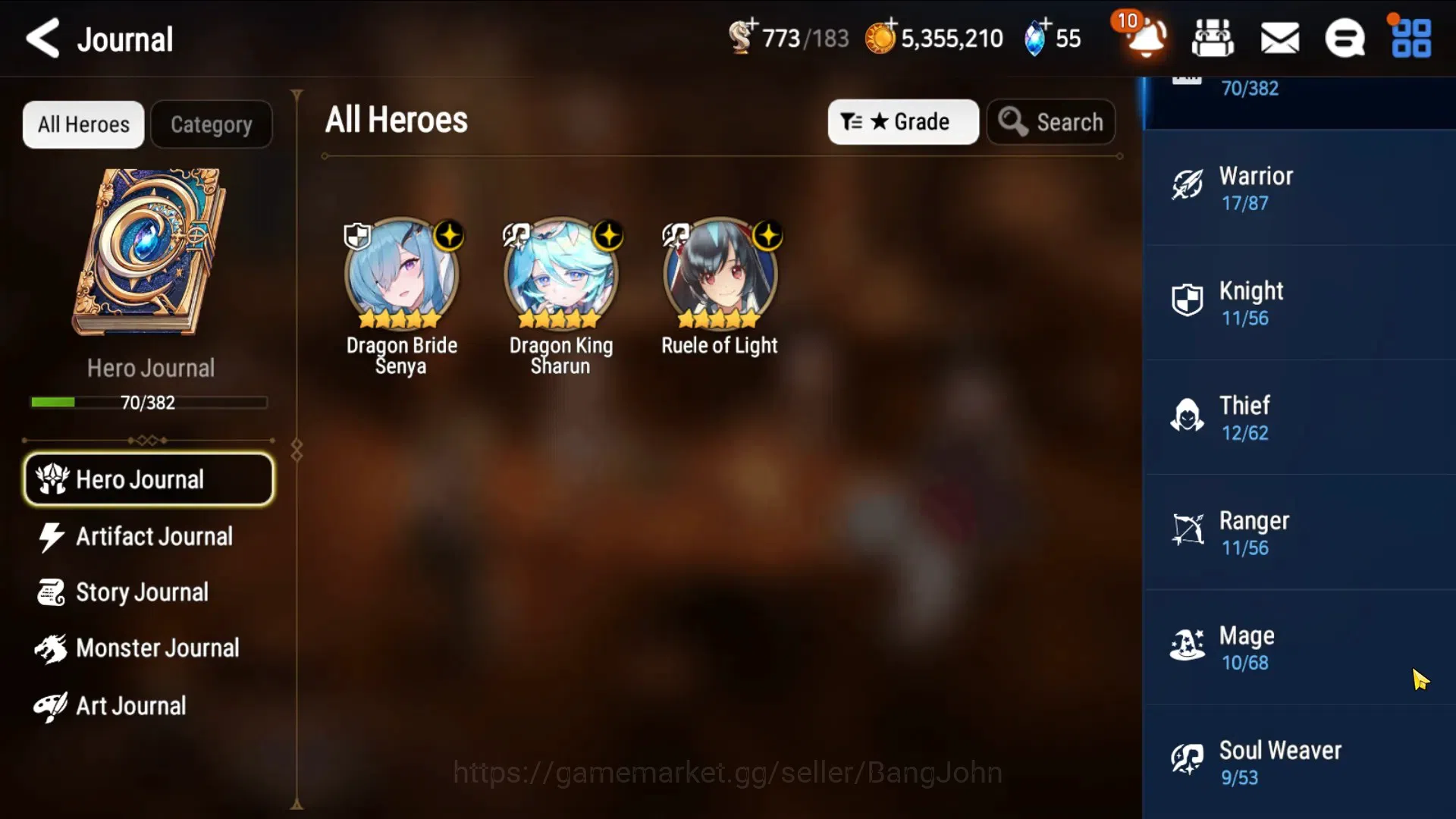 Epic Seven Accounts Global Unverif | Fresh Starter 3 ML(Ruele Of Light image 14