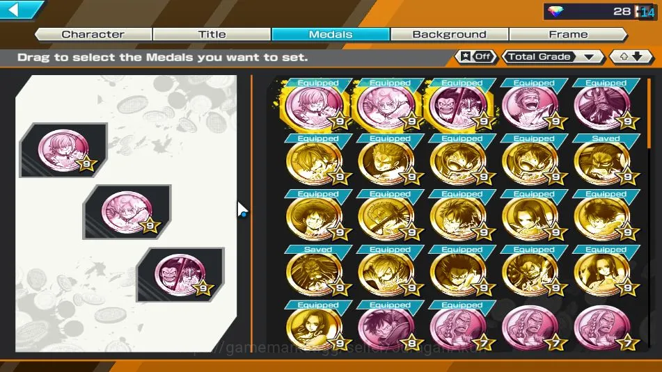 One Piece Bounty Rush Accounts Mid-Tier Global|9 META EX|BlackBeard Kuzan,Sword Kizaru Borsalino,Div Depart Shanks,FR 3