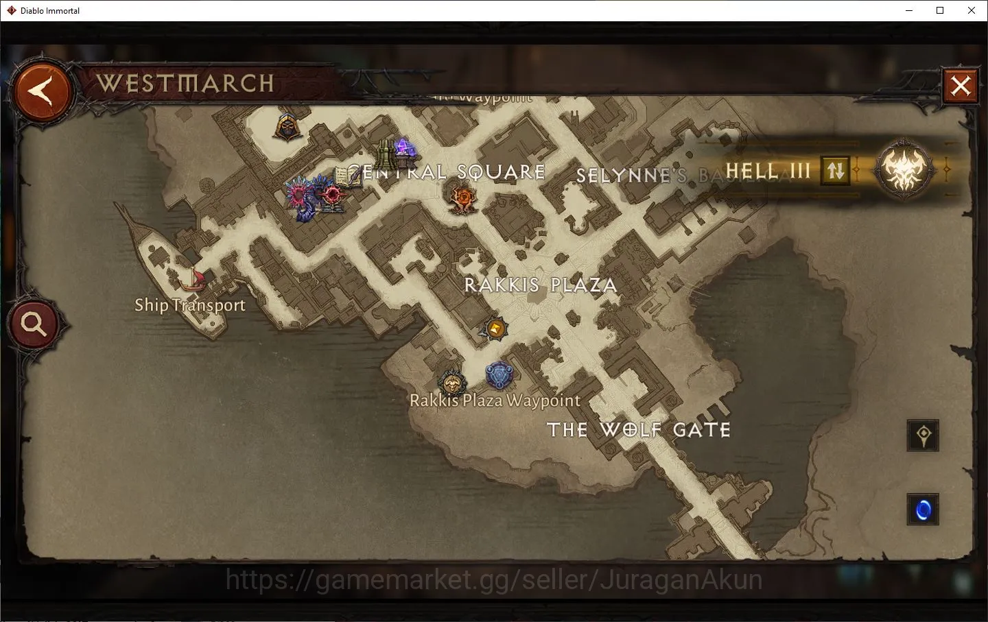 Diablo Immortal Accounts SEA-Vasily|Lv60(494)Druid|30k CR|Reso 510|Hell III image 2
