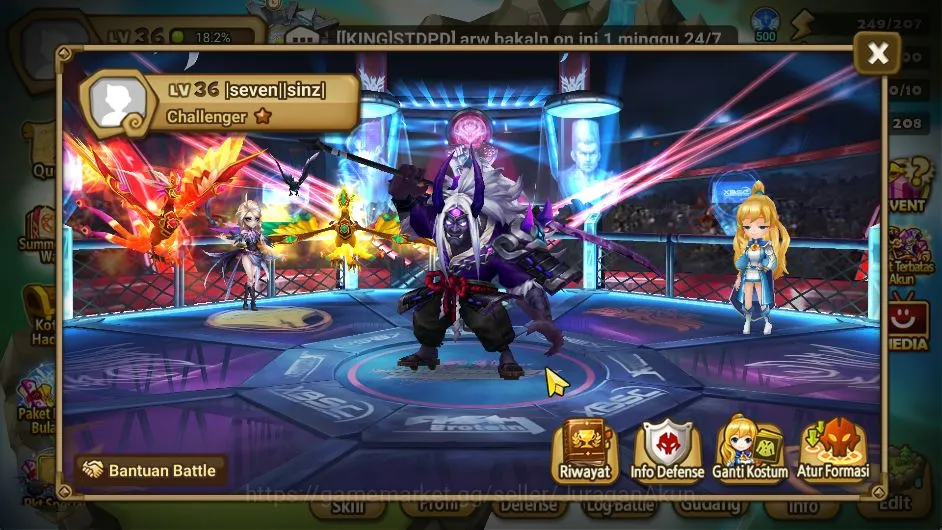 Summoners War: Sky Arena Accounts Starter GLOBAL|Lv 36|Starter|1 LD [Ongyouki]|11 Total NB5[Raki,Taranys,Teshar] + 29 6