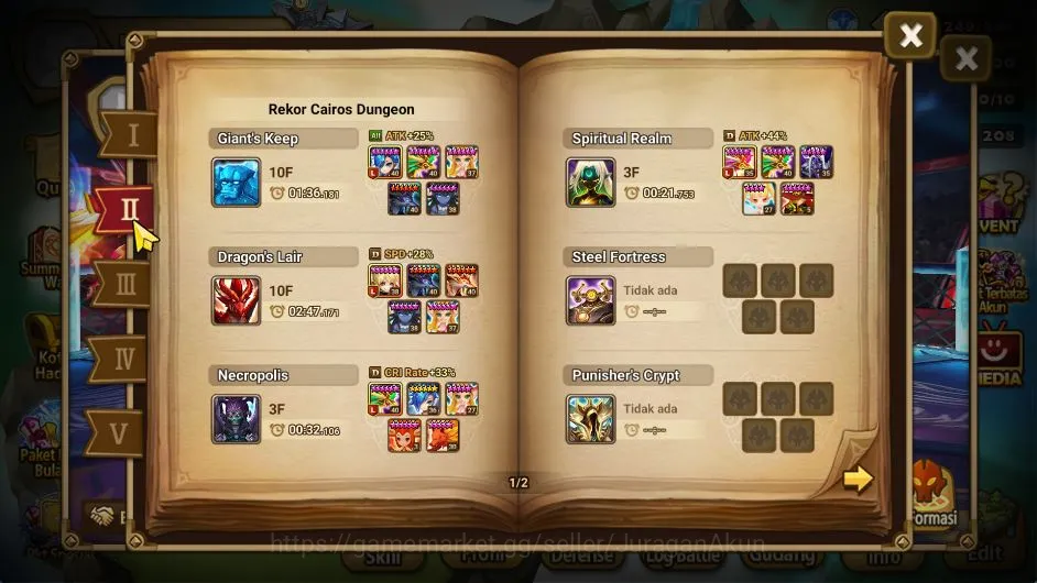 Summoners War: Sky Arena Accounts Starter GLOBAL|Lv 36|Starter|1 LD [Ongyouki]|11 Total NB5[Raki,Taranys,Teshar] + 29 6 4