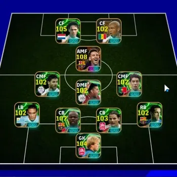 eFootball Accounts Legends & Iconic Players Android|Big Time Lionel Messi|Epic Lilian Thuram,Marco Van Basten,Oliver