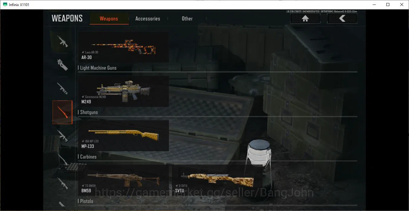 Arena Breakout Accounts MOBILE|LVL30 SV 23,6M|CV 16,1M|MORE SKIN 03 HEAVY, image 5