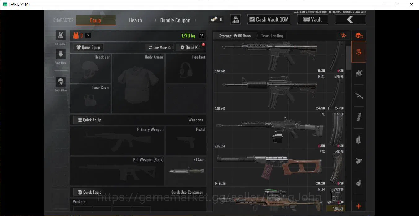 Arena Breakout Accounts MOBILE|LVL30 SV 23,6M|CV 16,1M|MORE SKIN 03 HEAVY, image 7