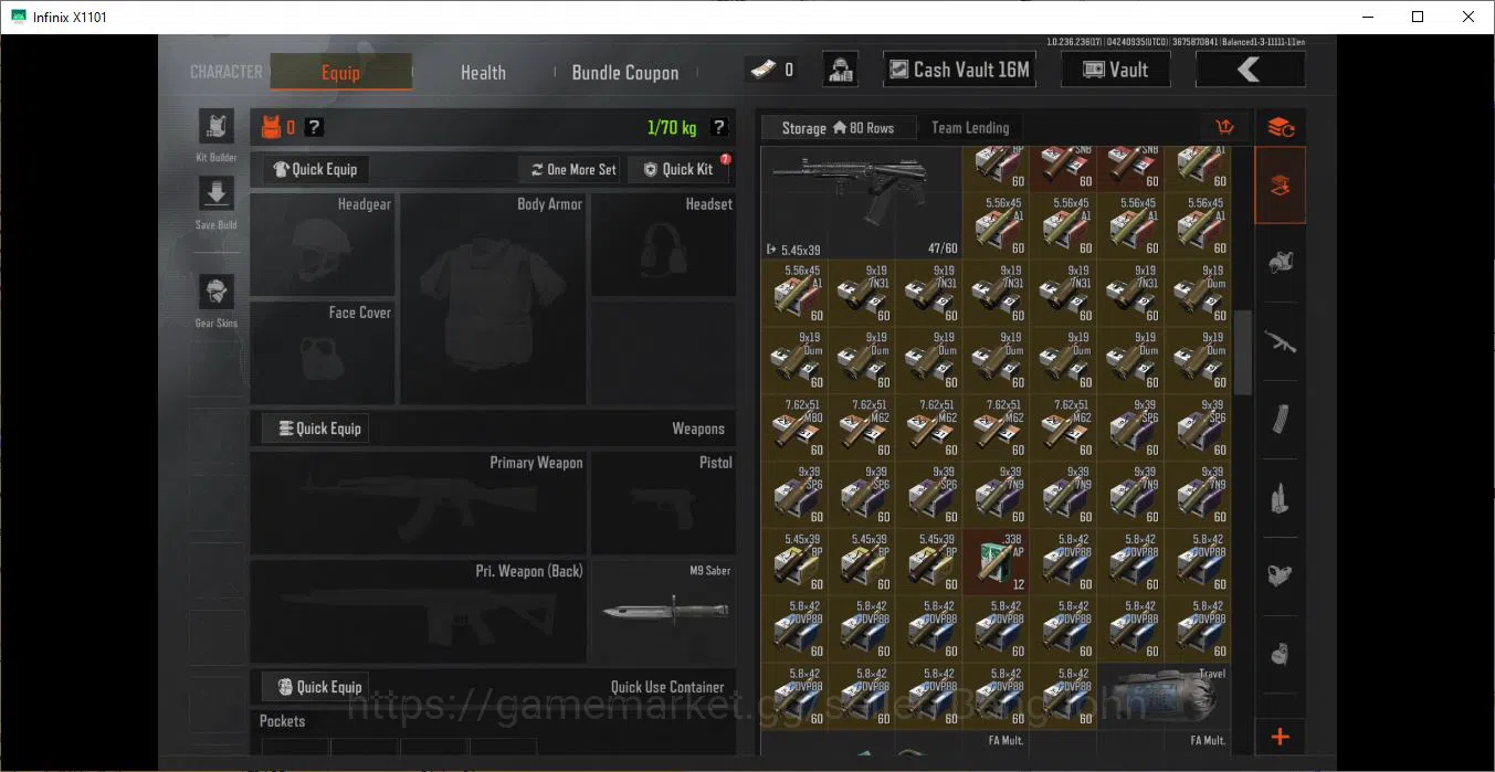 Arena Breakout Accounts MOBILE|LVL30 SV 23,6M|CV 16,1M|MORE SKIN 03 HEAVY, image 9