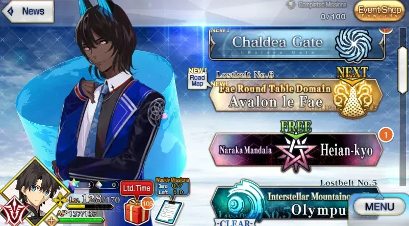 Fate-Grand Order Accounts [NA] 7 limited 5 star|Koyanskaya of Light, Skadi,  image 6