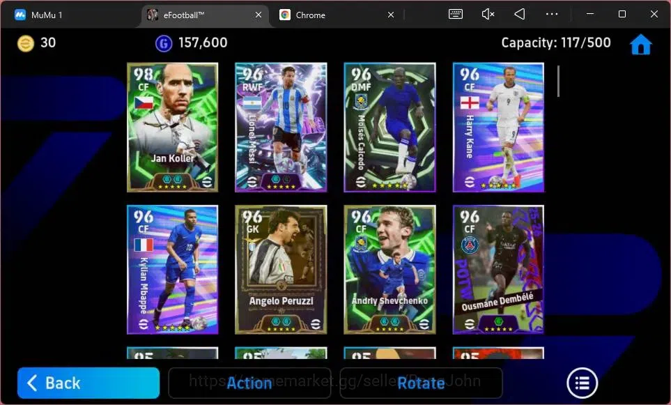 eFootball Accounts ANDROID|PW 3092|Epc Jan Koller|Epc Angelo Peruzzi| image 5