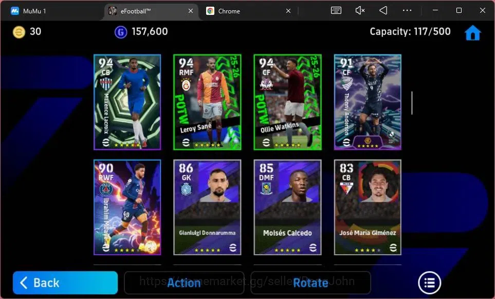 eFootball Accounts ANDROID|PW 3092|Epc Jan Koller|Epc Angelo Peruzzi| image 8