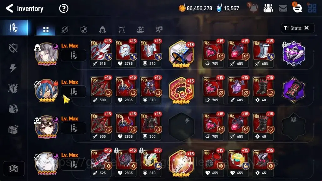 Epic Seven Accounts GLOBAL Unverif|17 ML (LOT Scales,Boss Arunka,Salom image 13