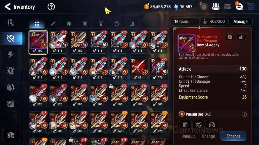 Epic Seven Accounts GLOBAL Unverif|17 ML (LOT Scales,Boss Arunka,Salom image 14