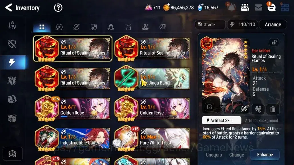 Epic Seven Accounts GLOBAL Unverif|17 ML (LOT Scales,Boss Arunka,Salom image 15