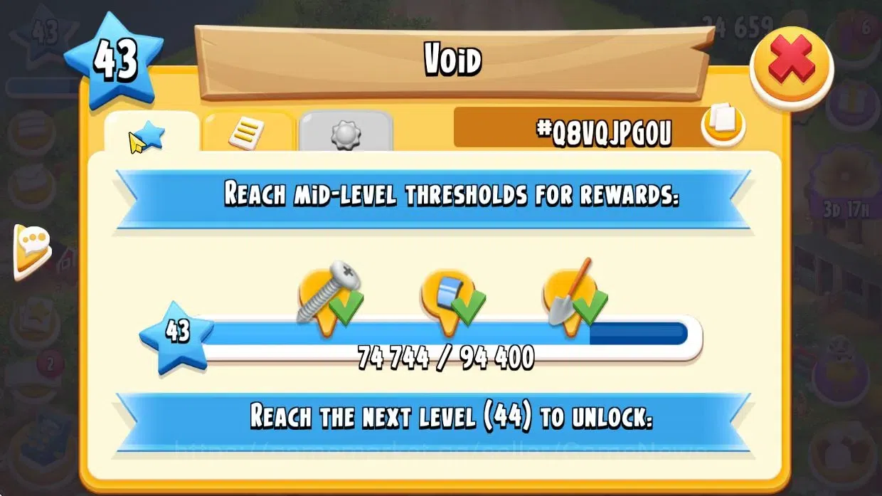 Hay Day Accounts Lvl 43 |Silo Storage 725 + Barn Storage 1100 + 24K image 2
