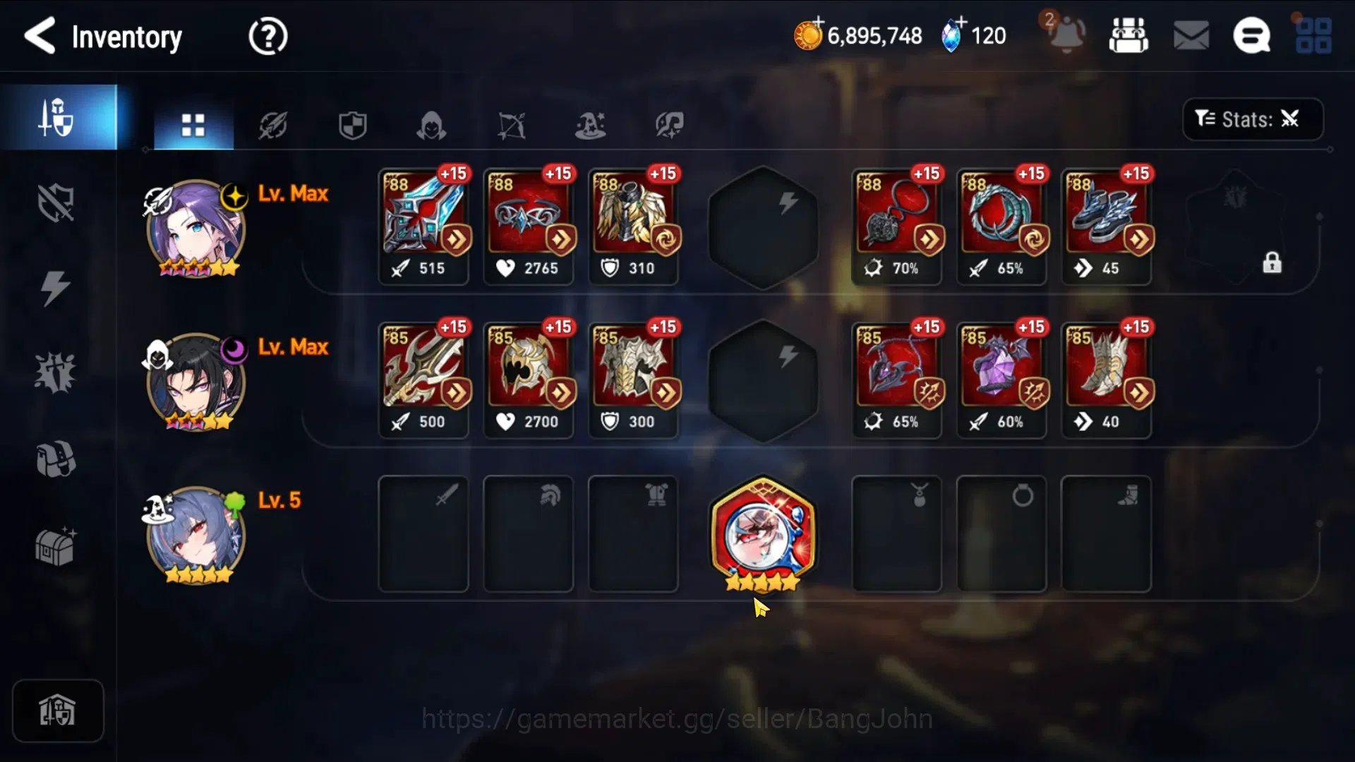 Epic Seven Accounts Starter Global Unverif | Fresh Starter | ML E Ilynav+Fumyr(+Art) | PoH+Bless ON | 800 MM | Stigma 4.2K 5