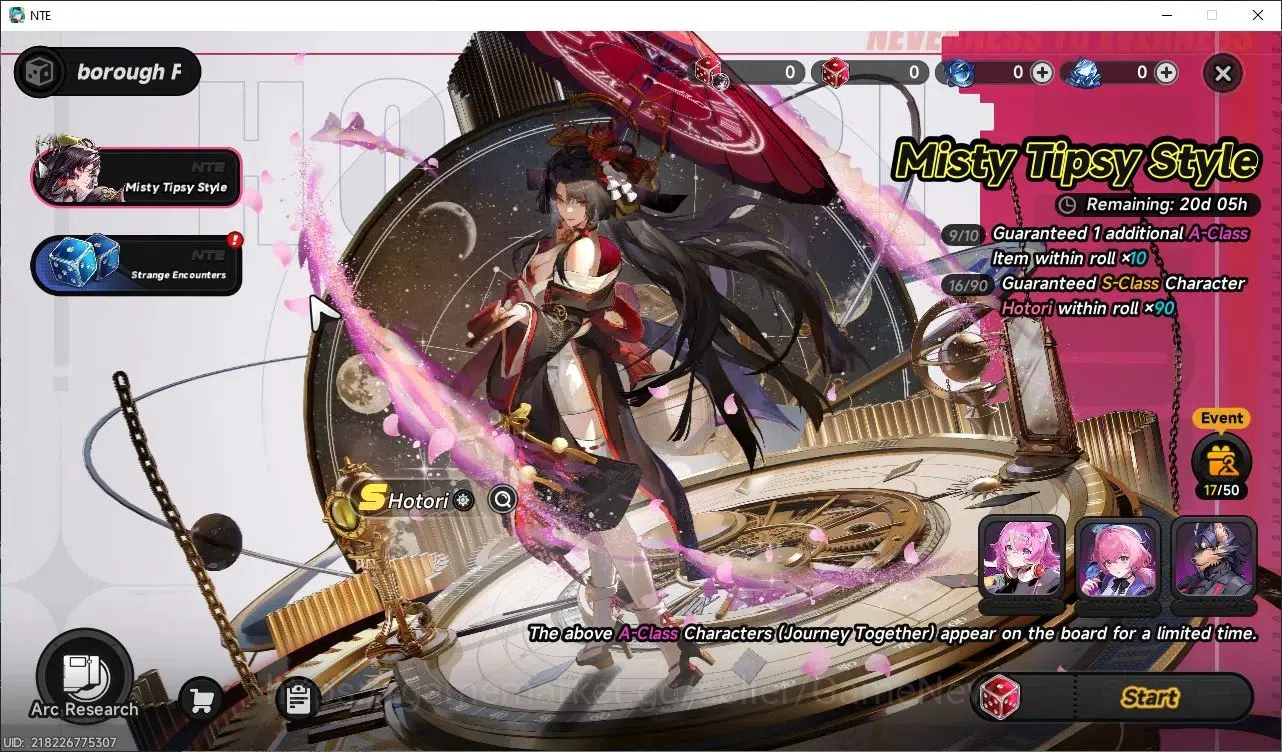Neverness to Everness Accounts Global EU|HL 3|1 SSR Limited Hotori + 2 SSR Select image 4