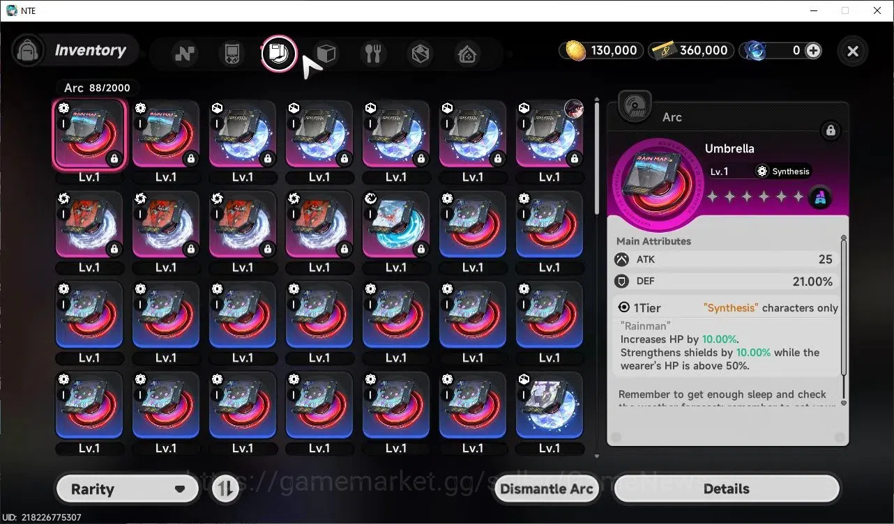 Neverness to Everness Accounts Global EU|HL 3|1 SSR Limited Hotori + 2 SSR Select image 7