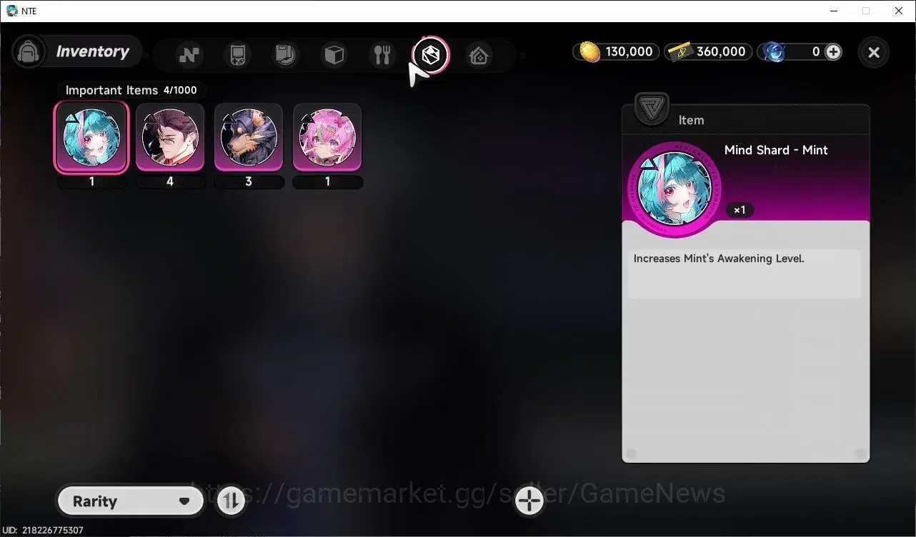 Neverness to Everness Accounts Global EU|HL 3|1 SSR Limited Hotori + 2 SSR Select image 8