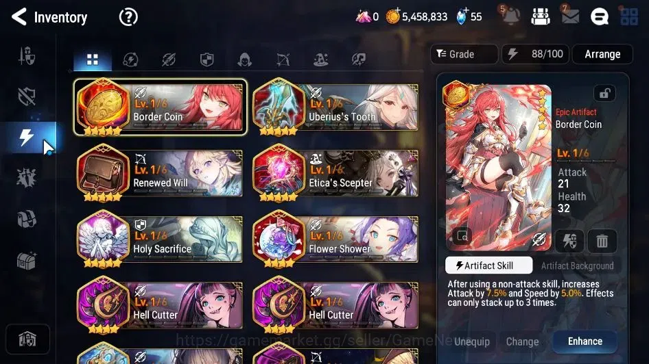 Epic Seven Accounts GLOBAL Unverif|New Era|2 ML(Salome,Ruele of Light) image 10