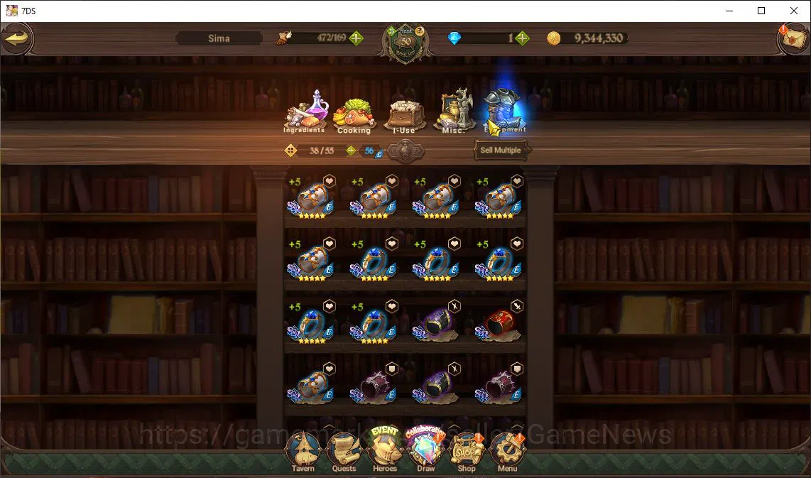 The Seven Deadly Sins: Grand Cross Accounts Global|2,7M CC|2 LR+4 UR+Colab|Helbram,Elizabeth2/ image 3