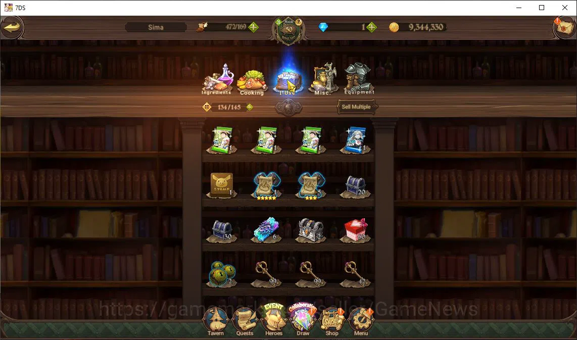 The Seven Deadly Sins: Grand Cross Accounts Global|2,7M CC|2 LR+4 UR+Colab|Helbram,Elizabeth2/ image 5