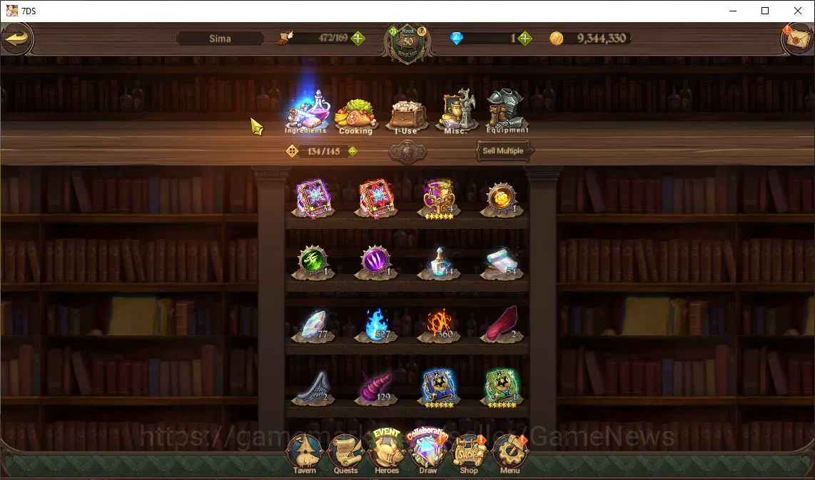 The Seven Deadly Sins: Grand Cross Accounts Global|2,7M CC|2 LR+4 UR+Colab|Helbram,Elizabeth2/ image 7