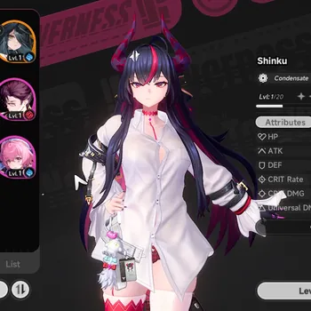 Neverness to Everness Accounts Global SEA|HL 3|4 SSR 3 Limited|Blackbird,Linko,Shinku|1 Std Jiuyuan|3 Glider Skin|3 SSR