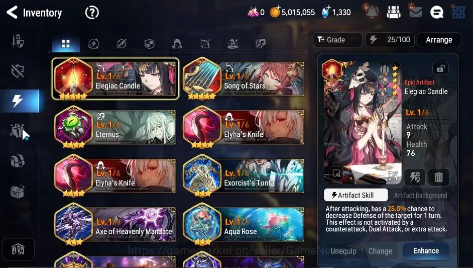 Epic Seven Accounts GLOBAL Unverif|New Era| 2 ML(Rhiana & Luciel,Last image 16