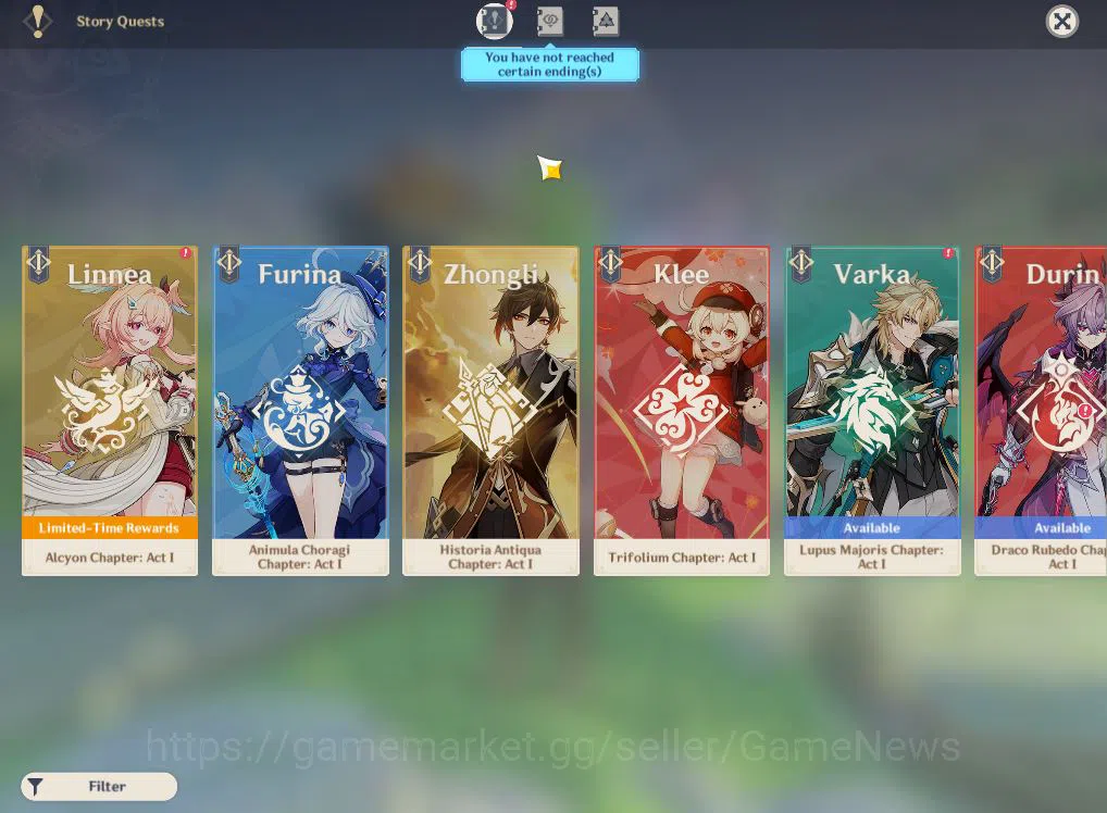 Genshin Impact Accounts ASIA|AR57|PreamTeam Flins,Skrik|10Limited+5(*5WEP) image 14