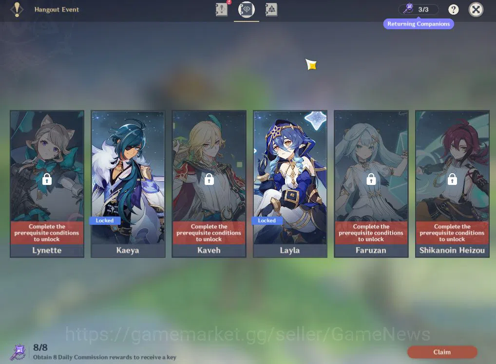 Genshin Impact Accounts ASIA|AR57|PreamTeam Flins,Skrik|10Limited+5(*5WEP) image 15