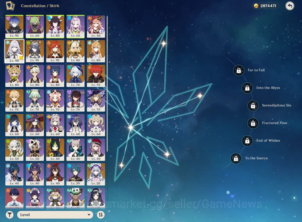 Genshin Impact Accounts ASIA|AR57|PreamTeam Flins,Skrik|10Limited+5(*5WEP) image 4