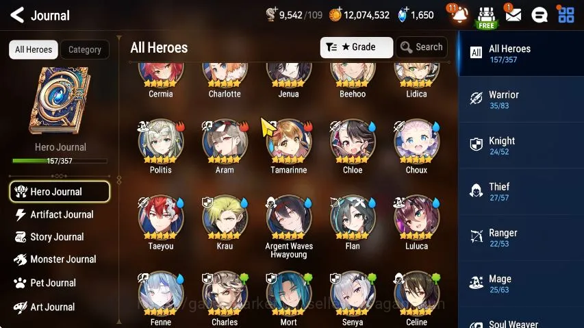 Epic Seven Accounts Mid-Tier Asia Unverif|ML11 2