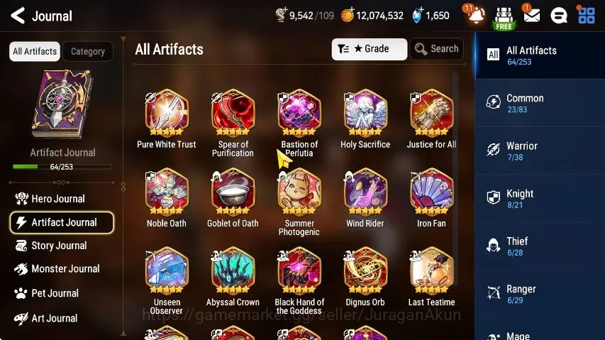 Epic Seven Accounts Mid-Tier Asia Unverif|ML11 4