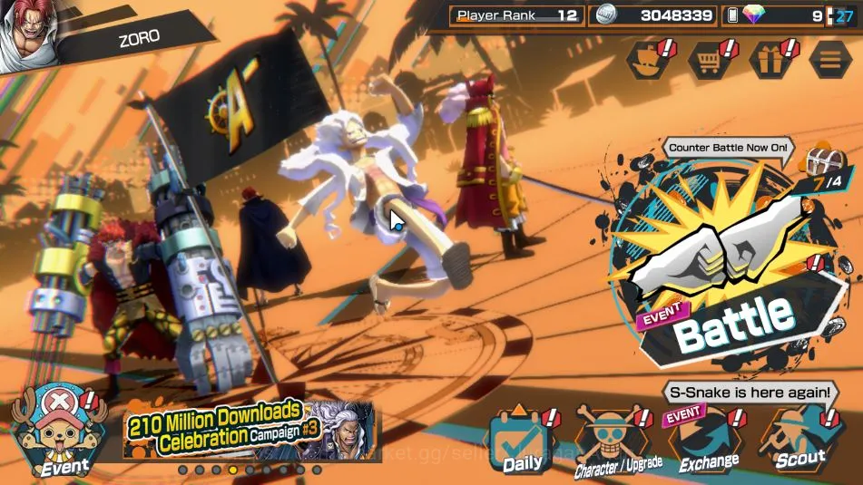 One Piece Bounty Rush Mid-Tier Global| 7 META EX|BlacBeard Kuzan,Divine Depart Sh image 1