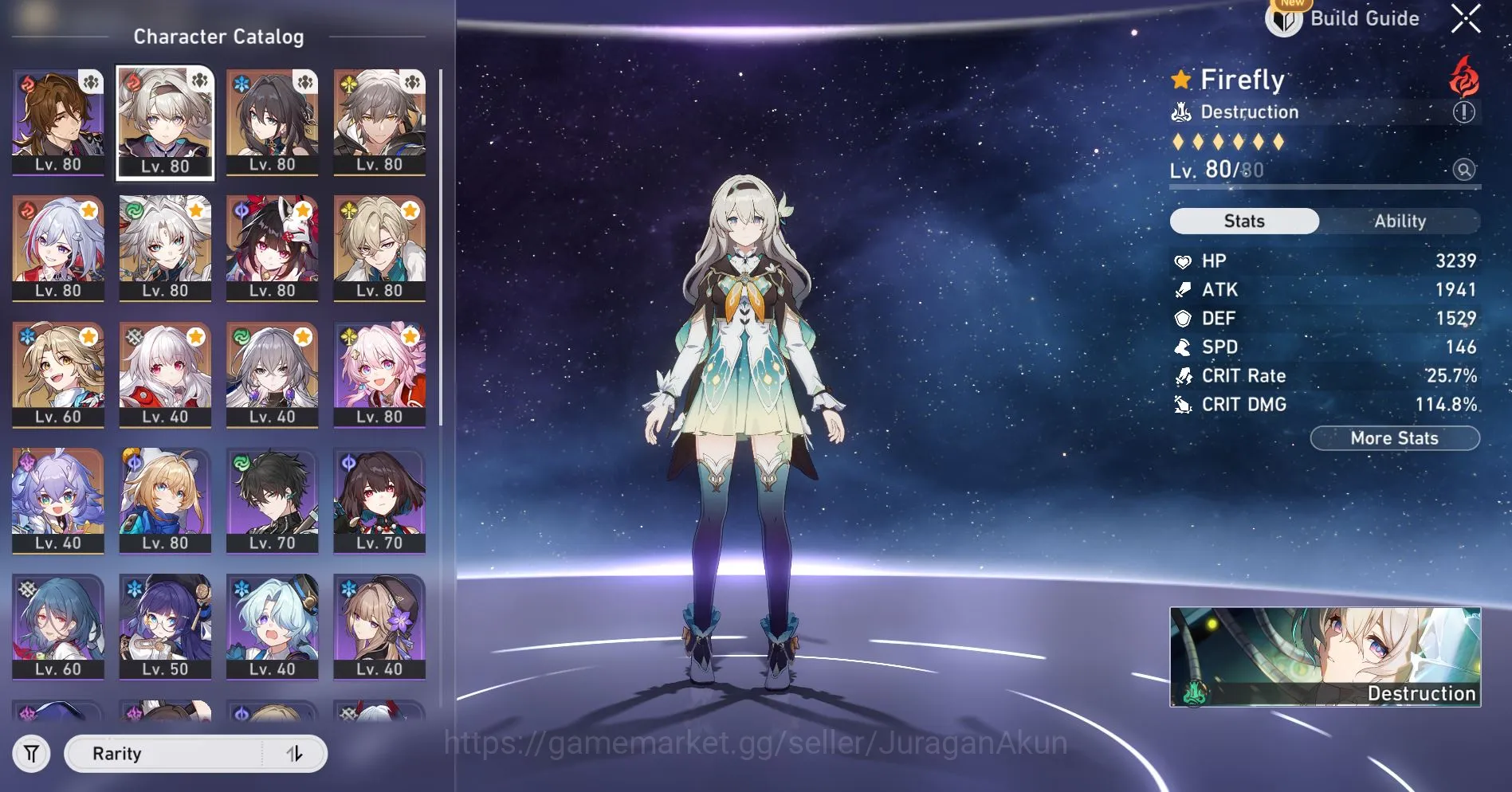 Honkai Star Rail Accounts ASIA [TL67] 6 Limited (Firefly[E1]+Sign,Fexiao,Spa image 10