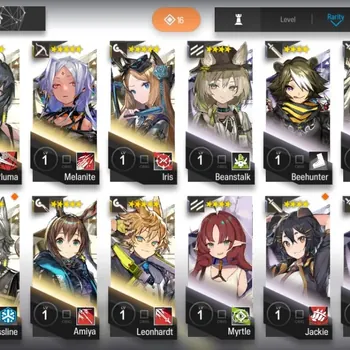 Arknights Accounts Starter Global | Lv1 Starter | 1 Limit + 2x6*| Muelsyse,La Pluma,Thorns | BD UNSET | Check SS AK067B