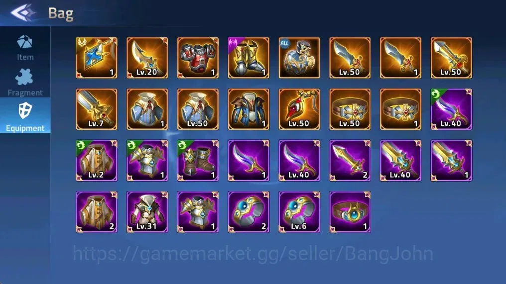 Mobile Legends: Adventure Accounts Global |LV 45|1097k Power |VIP 5|Camp 28-45|Hero 70 |1 UR (Skuld Norns)|1 Epic Skin & 1 11