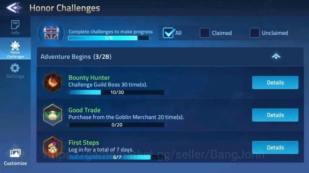 Mobile Legends: Adventure Accounts Global |LV 45|1097k Power |VIP 5|Camp 28-45|Hero 70 |1 UR (Skuld Norns)|1 Epic Skin & 1 2