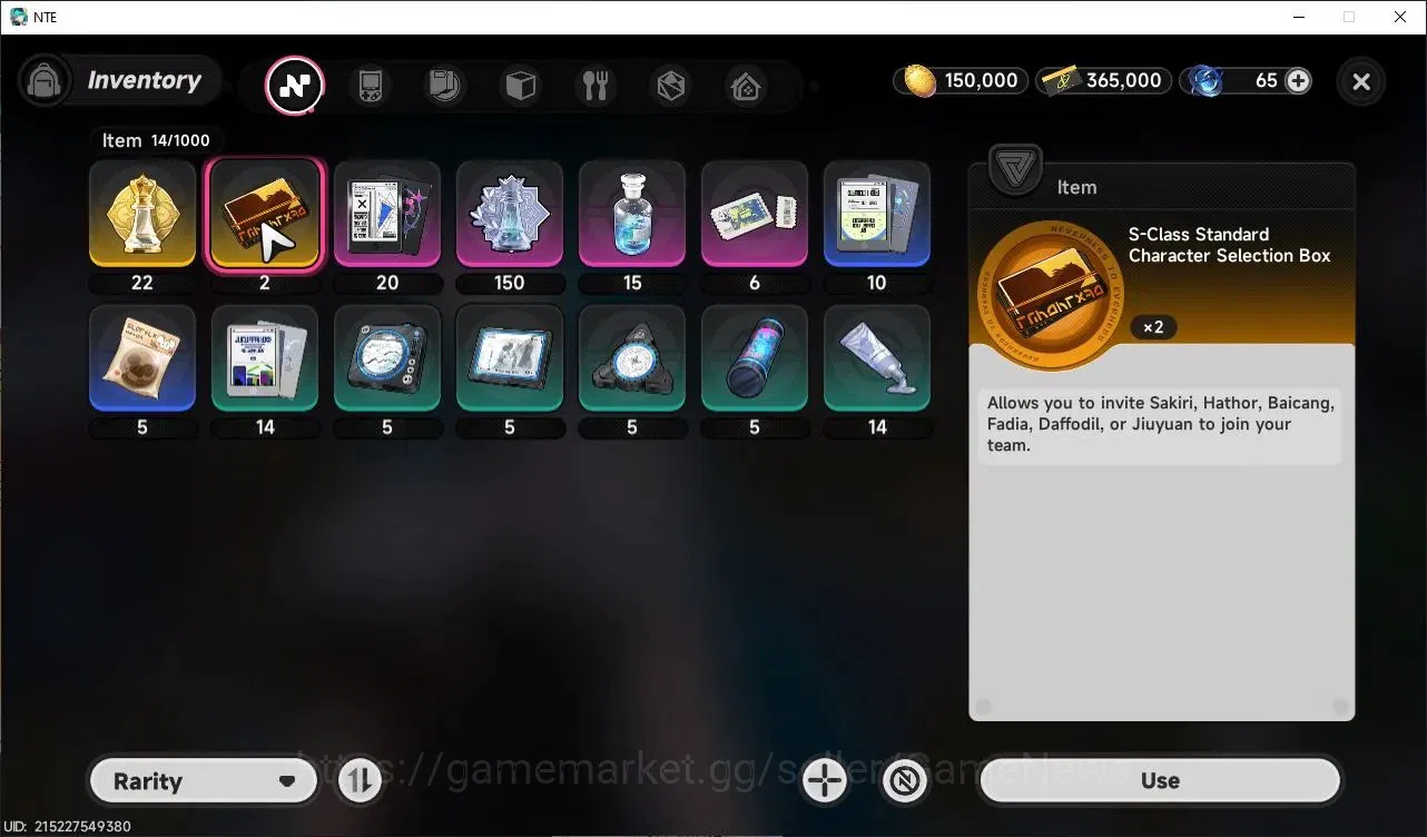 Neverness to Everness Accounts GLOBAL EU|HL 3|3 SSR 1 Limited [Shinku],Sakiri,Baicang |Overcast Glider+2 S-Class Selector 9