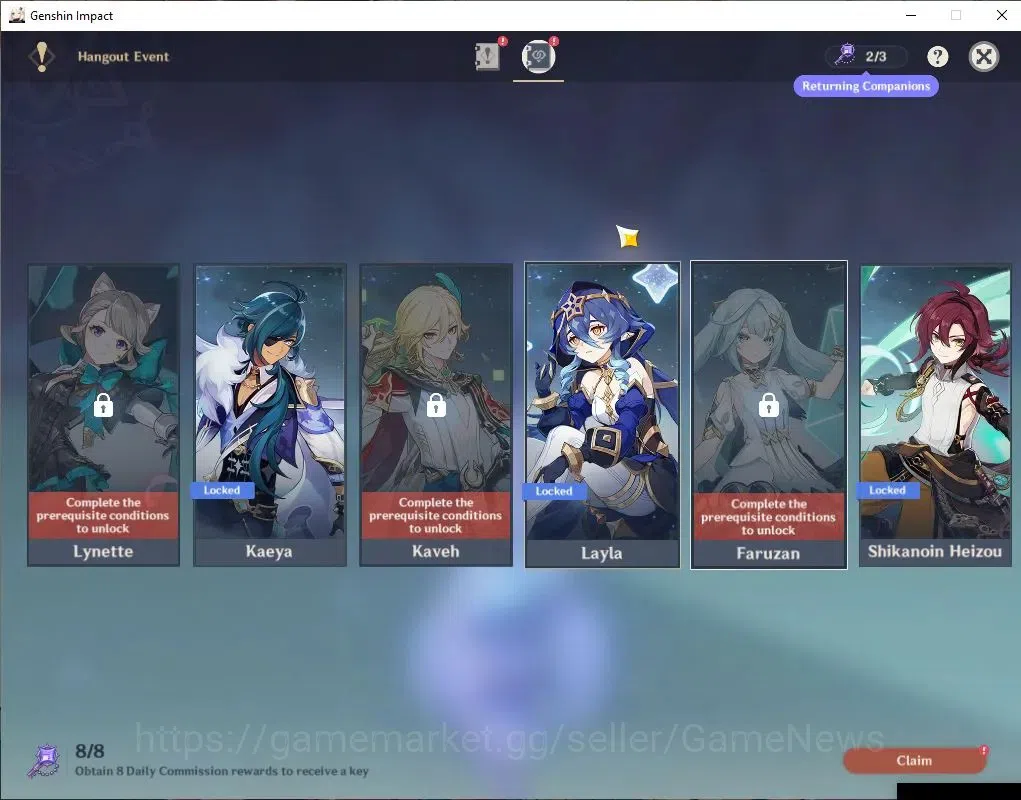 Genshin Impact Accounts ASIA |AR 55|4 Limited+29(*4Character)|NeuvilletC1, image 12