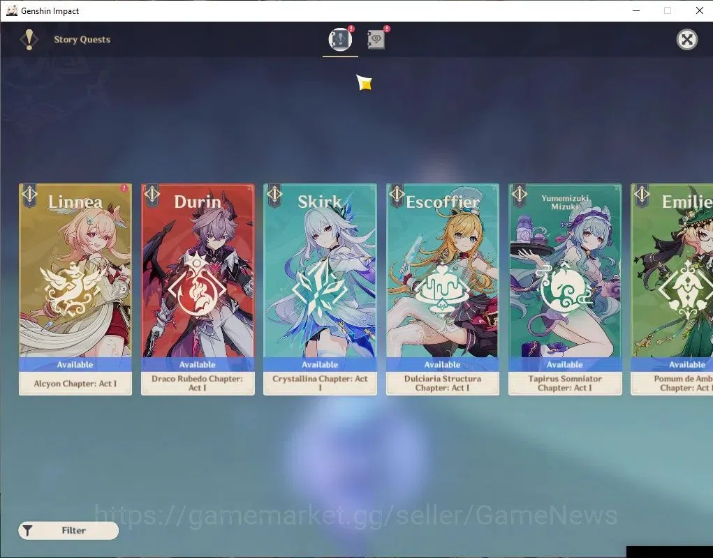 Genshin Impact Accounts ASIA |AR 55|4 Limited+29(*4Character)|NeuvilletC1, image 13