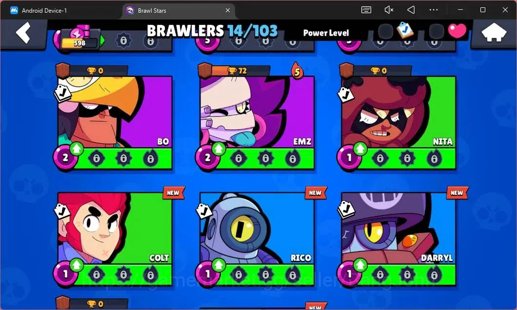Brawl Stars Accounts Global | 598 Thropy|14 Brawler|2 Max Hypercharge(S image 5