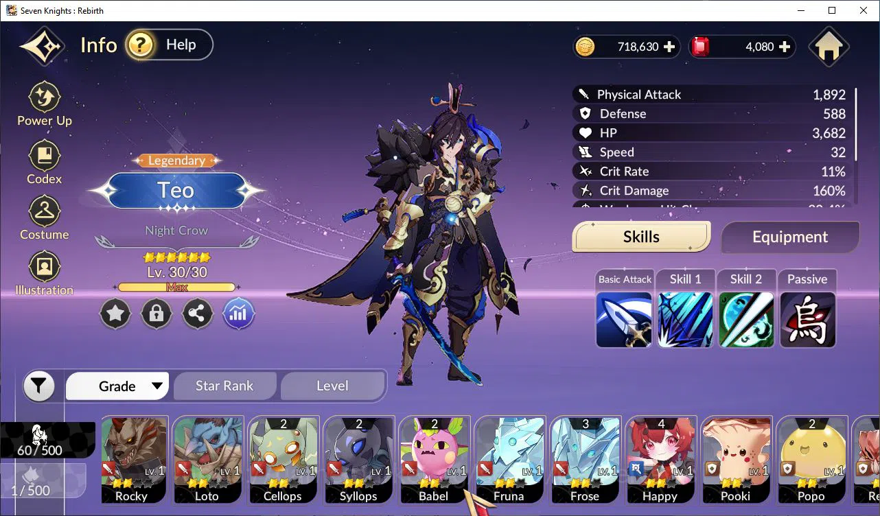 Seven Knights Re:Birth Accounts [Re:BIRTH] Global 4 Legendary+Ruby 4K (Teo*6,Ace*5 image 11