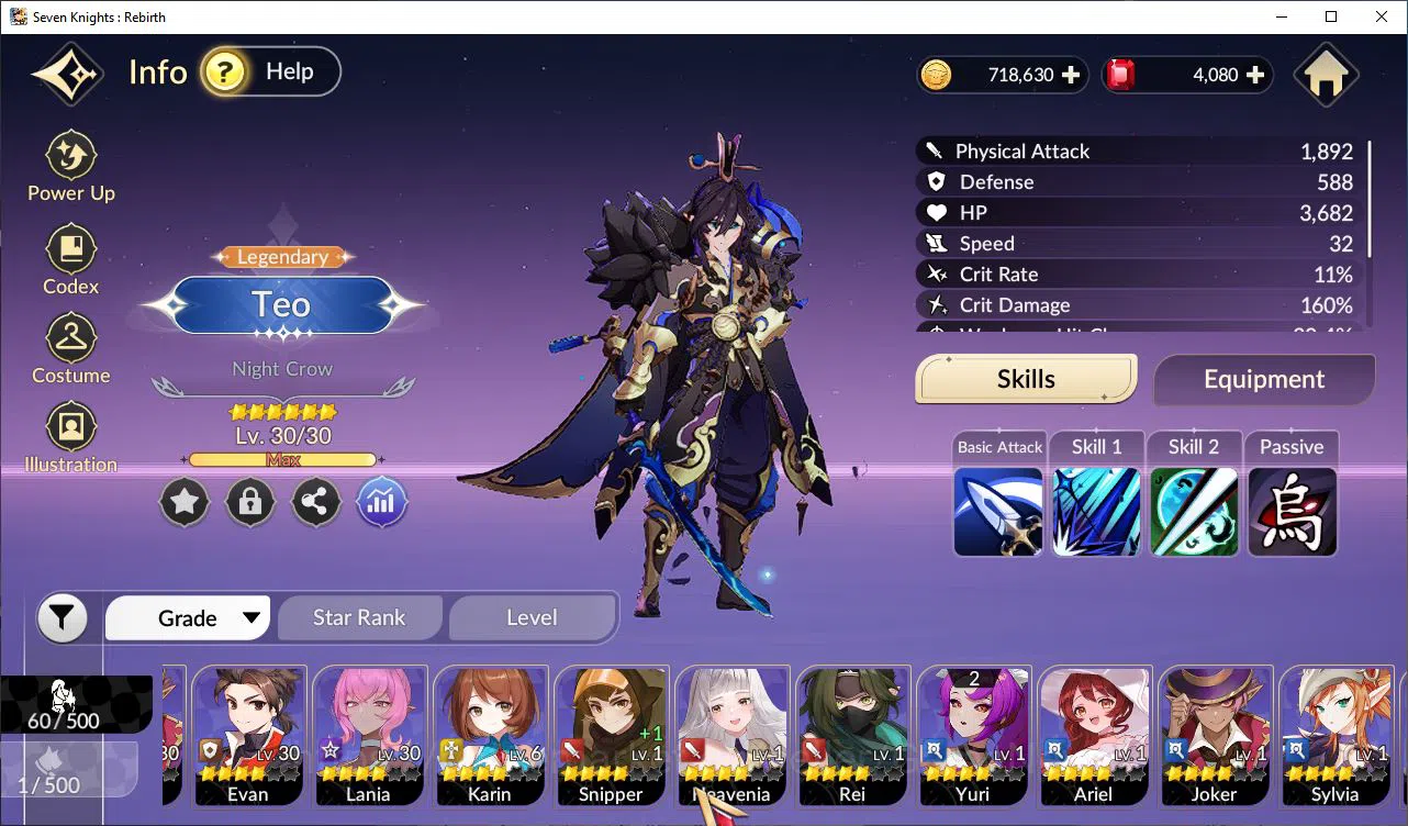 Seven Knights Re:Birth Accounts [Re:BIRTH] Global 4 Legendary+Ruby 4K (Teo*6,Ace*5 image 13