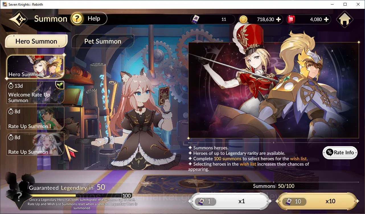 Seven Knights Re:Birth Accounts [Re:BIRTH] Global 4 Legendary+Ruby 4K (Teo*6,Ace*5 image 4