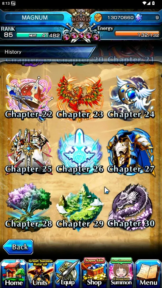 Grand Summoners Accounts End-Game Global|Rank 85|21 Ascend[RoyTW,Samurai RimuruTW,DLRimuruTW,LizaTW,MiyuTW,WH 5